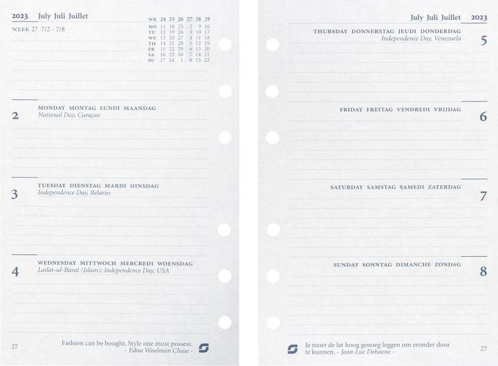 Produktbild Succes Senior Jahresinhalt komplett Januar - Dezember (9.5 x 15 cm, Deutsch, Französisch, Italienisch, Englisch)