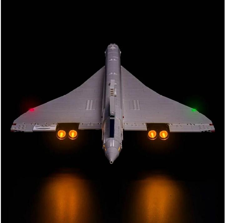 Actual product image Light my bricks LMB 2.0 LED light set for LEGO 10318 Concorde