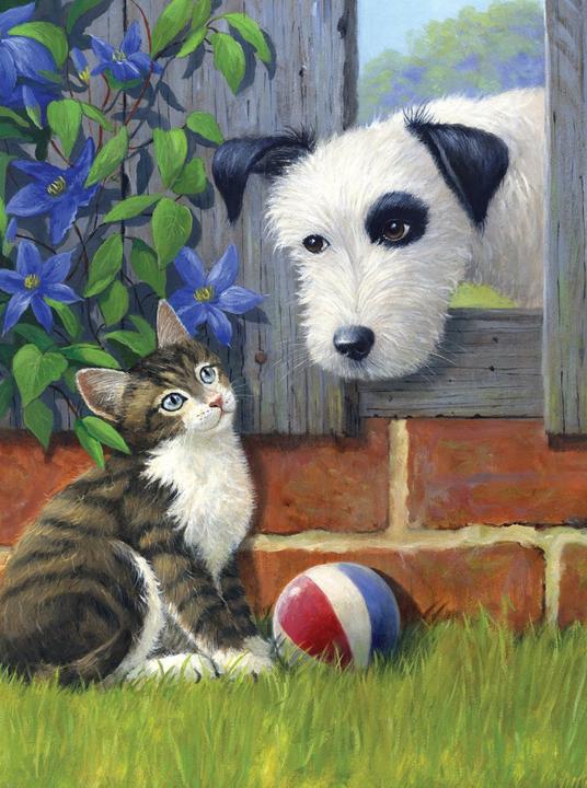 Actual product image Royal & Langnickel Painting by Numbers "In the Shadows", 30 x 40 cm