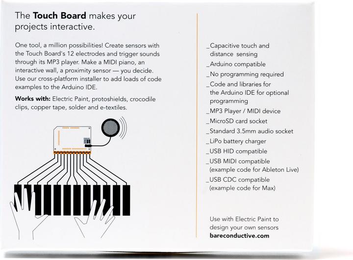 Produktbild Bare Conductive Touch Board