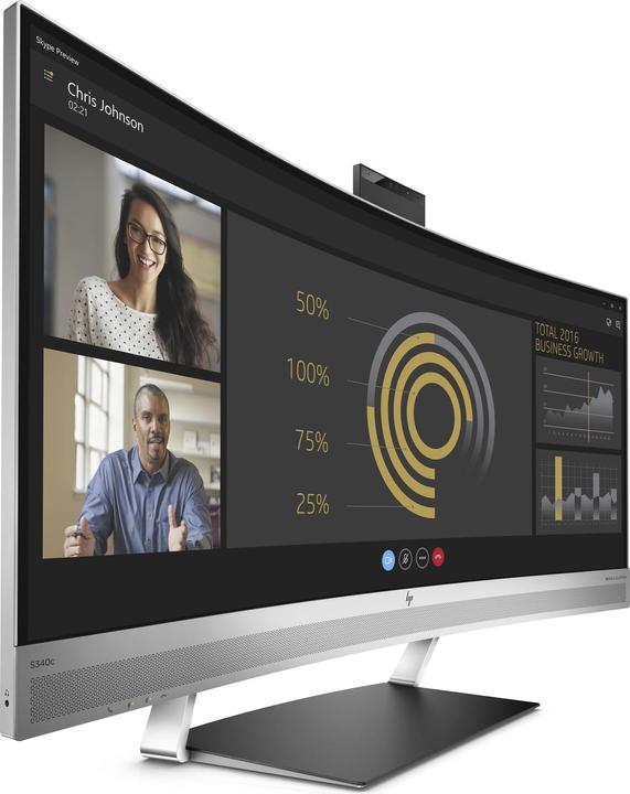 Actual product image HP Elite display S340c (3440 x 1440 pixels, 34")