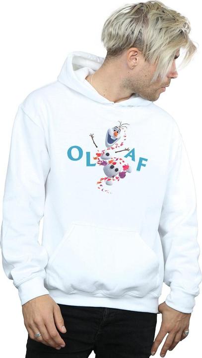 Immagine prodotto Disney Frozen 2 Olaf Leaf Jump Felpa con Cappuccio Uomo (4XL)