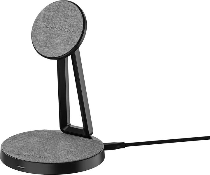 Immagine prodotto Xlayer Magfix Pro 2 In 1 Caricabatterie Wireless 15W Nero (15 W)