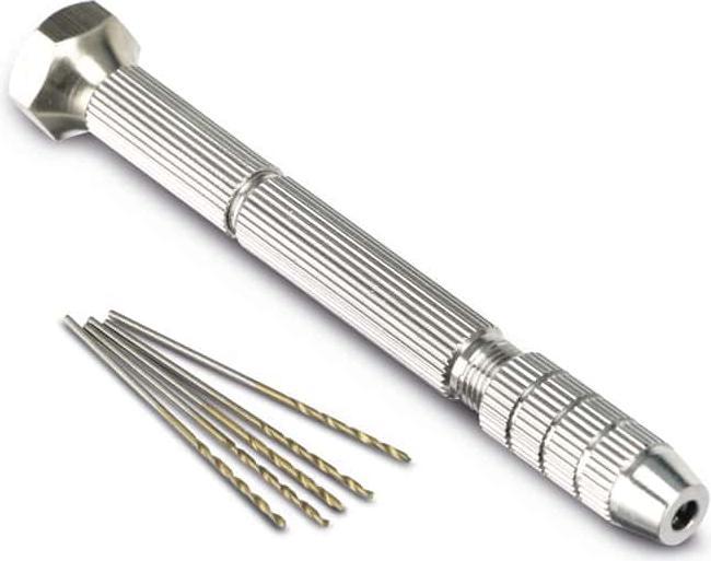 Actual product image Daytools HSS miniature drill bit set MBS-100, 0.35...1 mm, 100 pieces (1 mm)