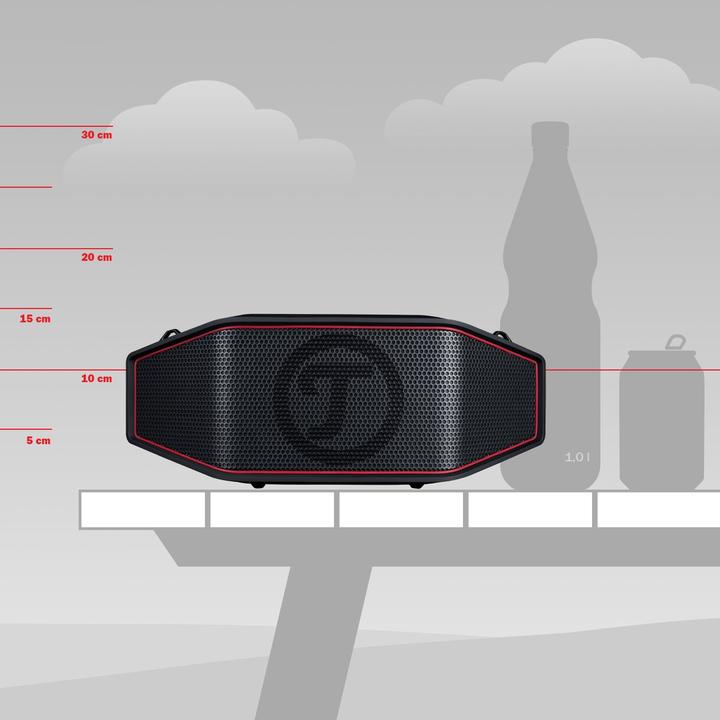 Actual product image Teufel Rockster Cross (16 h, Rechargeable battery operated, Electrical connection)
