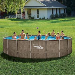 Actual product image Summer Waves Elite frame (610 x 122 cm)