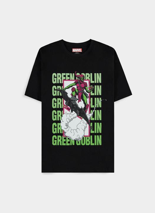 Immagine prodotto Difuzed Spider-Man - Maglietta a maniche corte da uomo di Green Goblin - XL (XL)