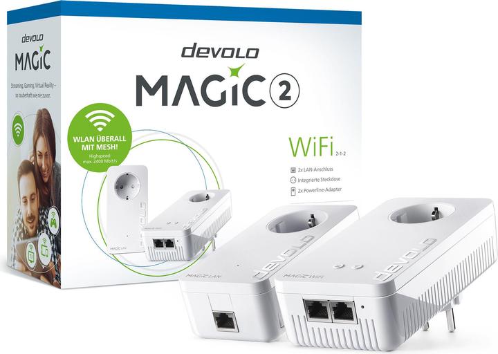 Produktbild Devolo Magic 2 WiFi Starter Kit (2400 Mbit/s)