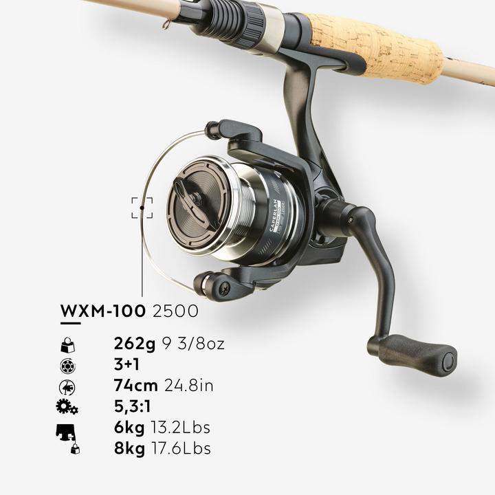 Image du produit Caperlan WXM 100 (Canne à lancer, 17.78 cm)