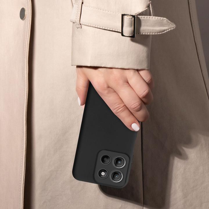 Immagine prodotto Cadorabo Custodia per Motorola Moto G15 TPU Liquid Silicone Case (Motorola Moto C)