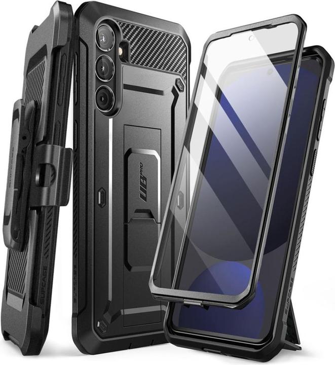Supcase Etui Unicorn Beetle Pro na Samsung Galaxy S24 FE - czarne (Samsung Galaxy S24 FE)