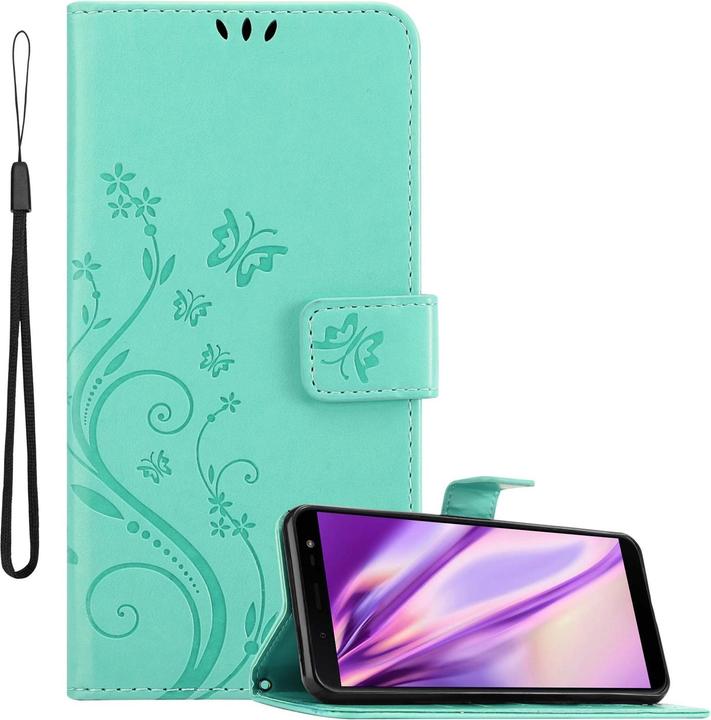 Image du produit Cadorabo Couverture du livre de fleurs (Samsung Galaxy J6 (2018))