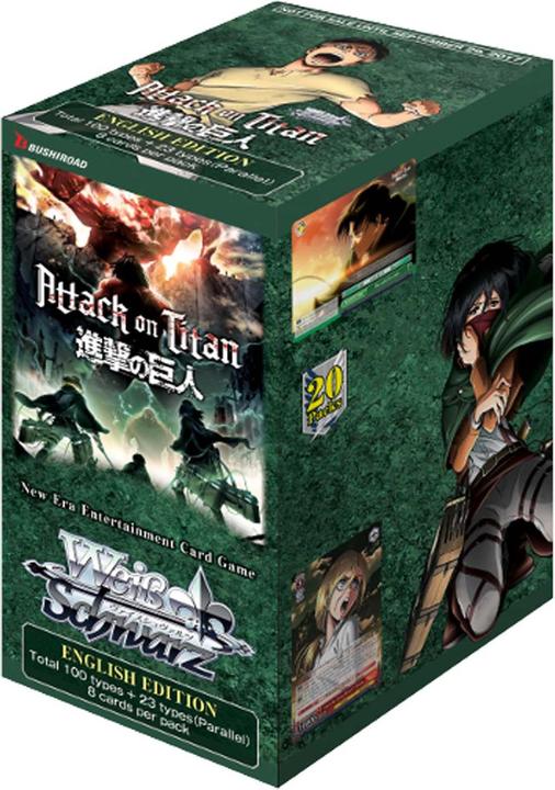 Produktbild Weiss Schwarz Attack on Titan: Vol.2  - Reprint (Englisch, Booster Pack)