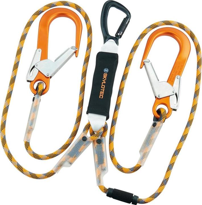 Actual product image Skylotec Y-Bfd lanyard with energy absorber