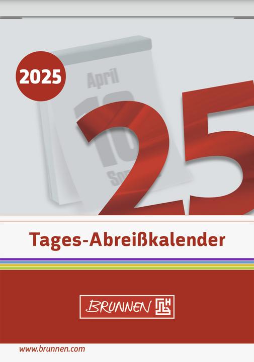 Productafbeelding Scheurkalender 81x106mm 2025 (Duits)