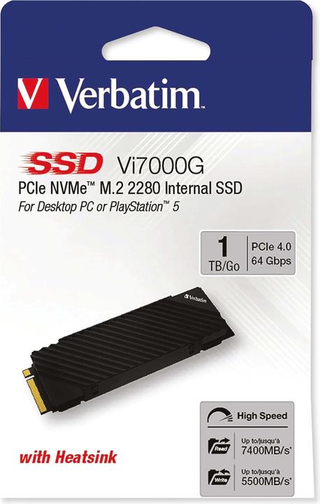 Verbatim Vi7000G (1000 GB, M.2 2280)