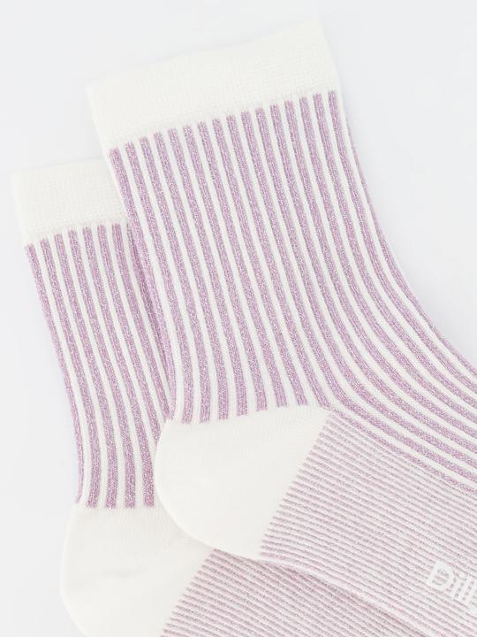 Immagine prodotto DillySocks Strisce di lavanda (Confezione singola, 39 - 41)