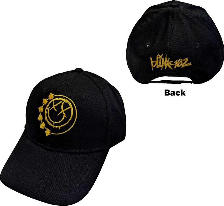 Produktbild Blink 182 Yellow Six Arrow Smile Baseball Cap