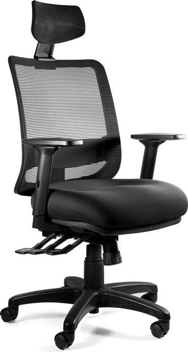 Image du produit Unique Chaise de bureau ergonomique SAGA PLUS noire
