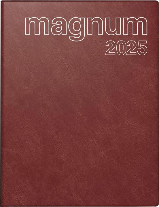 Actual product image rido/idé 7027042295 Book calendar model magnum (2025)| 2 pages = 1 week| 183 × 240 mm| 144 se (Hardcover, German)