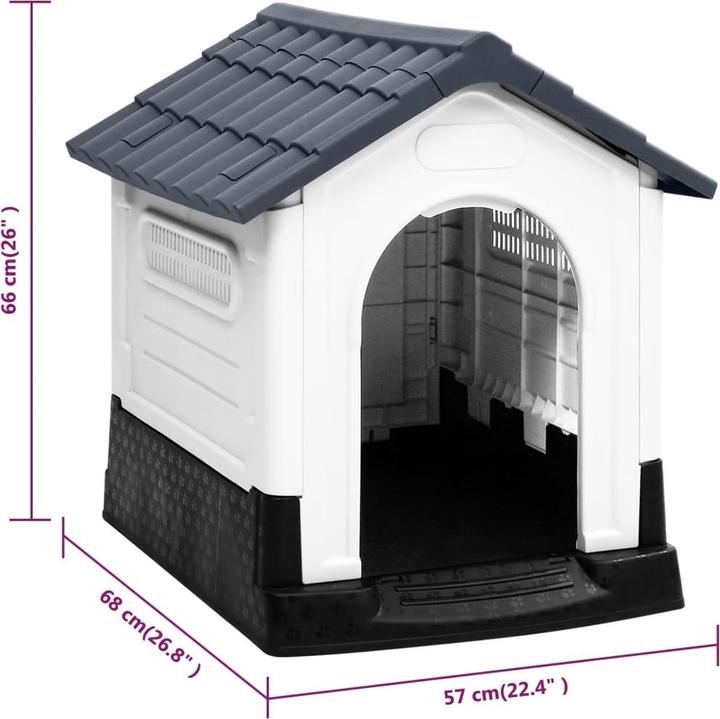 Actual product image VidaXL Jaylani (Dog kennel)