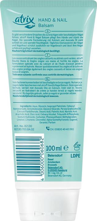 Actual product image Atrix Hand & Nagel Balsam (100 ml)