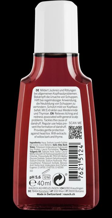 Actual product image Rausch Special shampoo with willow bark (40 ml, Liquid shampoo)