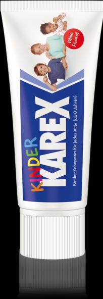 Image du produit Karex Dentifrice pour enfants sans fluor (50 ml)