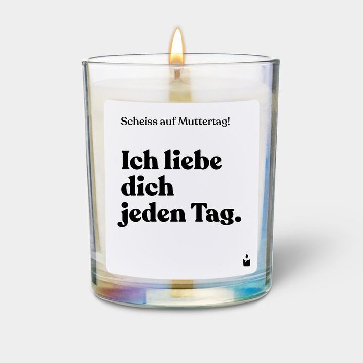 Duftkerze Flowery Ich liebe dich jeden Tag.
