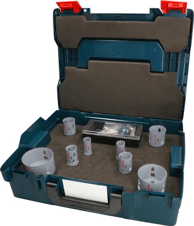 Produktbild Bosch Professional Zubehör PRO Multi Material PC Plus Lochsägen-Set, 11-tlg. (51 Millimeter, 40 Millimeter, 30 Millimeter, 35 Millimeter, 22 Millimeter, 83 Millimeter, 68 Millimeter, 25 Millimeter)