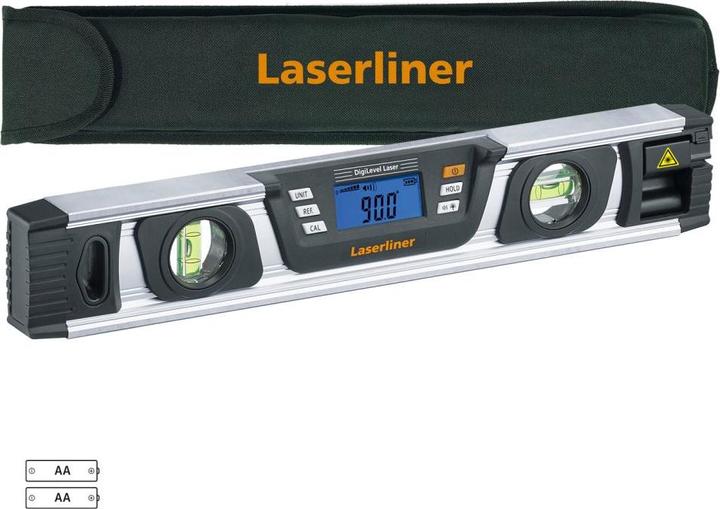 Productafbeelding Laserliner Laserwaterpas met magneet 400mm DigiLevel-LaserG40 (40 cm)