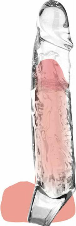 Actual product image ToyJoy Get Real - Extension Sleeve Large Transparent