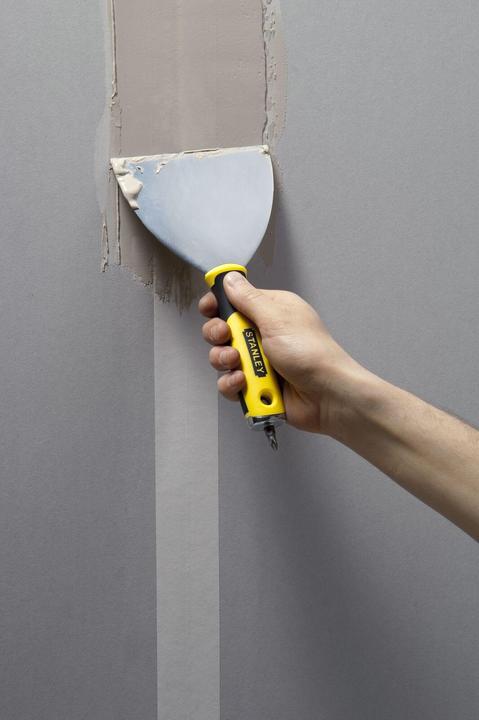 Actual product image Stanley Joint spatula Blade width 127 mm Two-component stainless steel handle (13 cm)