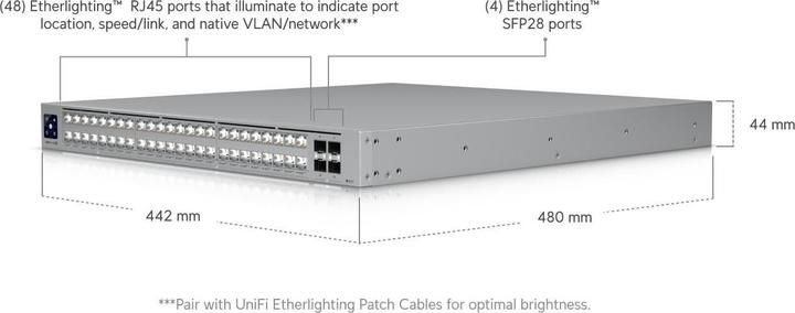 Produktbild Ubiquiti Professional-grade, 48-port (52 Ports)