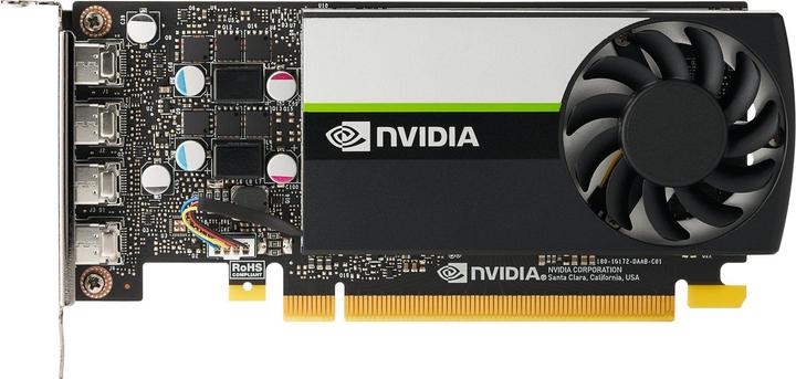 HP NVIDIA T1000 4mDP GFXw/2 mDPtoDPAdpt (4 GB)
