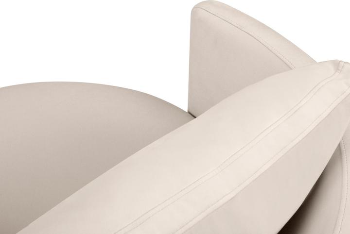 Image du produit Micadoni Fauteuil Pivotant en Velours, "Bliss", 1 Place, 92x92x75 Fabriqué en Europe