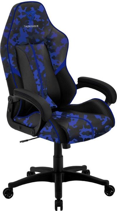 Thunder X3 BC1 CAMO Gaming Stuhl - camo/blau
