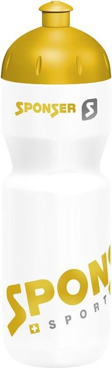 Produktbild MGA Sponser netz weiss / gold 750 ml (neu) Wasserflasche Wasserflasche (0.75 l)