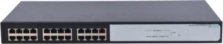 Produktbild HPE OfficeConnect 1420 24G, Unmanaged, Gigabit Ethernet (10/100/1000), Full d (24 Ports)