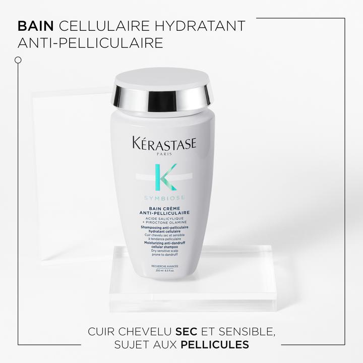 Immagine prodotto Kérastase Symbiose Bain Crème Anti-Pelliculaire (250 ml, Shampoo liquido)