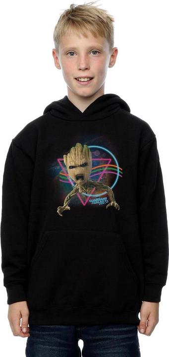 Produktbild Guardians Of The Galaxy Neon Groot Kapuzenpullover Jungen (140, 146)