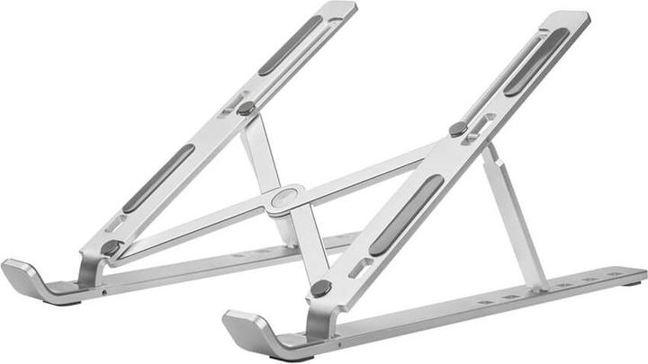 Produktbild Desire2 2 Foldable Laptop Stand X shaped Aluminium Silver