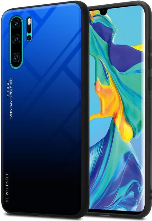 Image du produit Cadorabo Couverture en verre TPU 2 couleurs (Huawei P30 Pro)