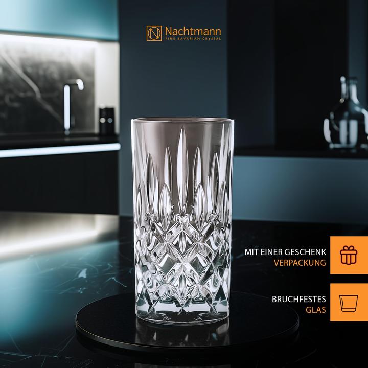 Produktbild Nachtmann Noblesse Longdrink Taupe Set 2tlg (0.40 l, 2 x)