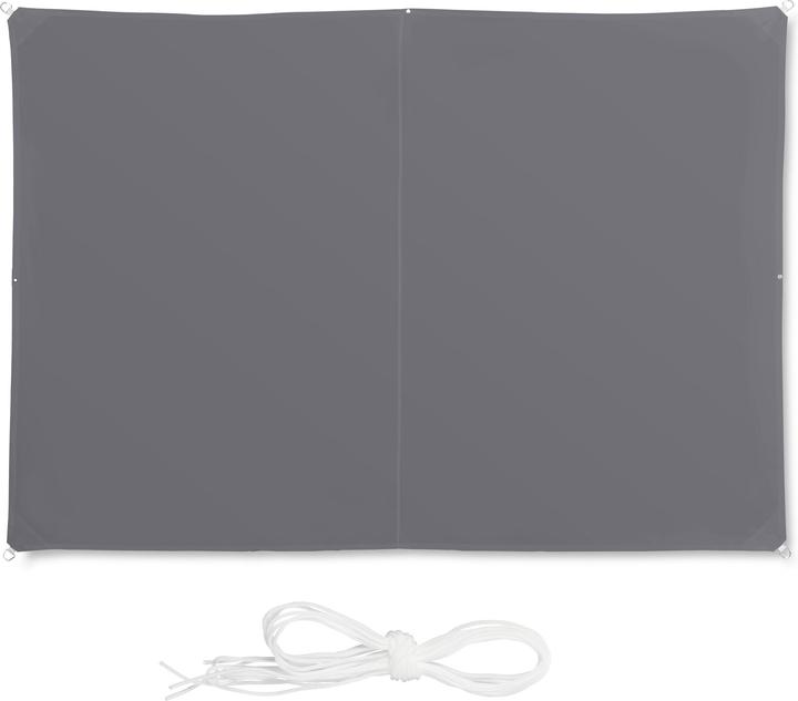 Actual product image Relaxdays Grey Rectangular Awning (300 x 200 x 0.5 cm)