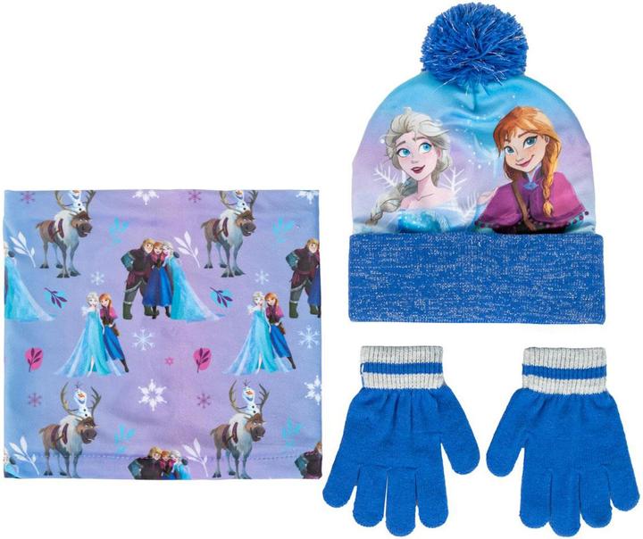 Disney 3 Satz Stücke Snood Frozen (One Size)