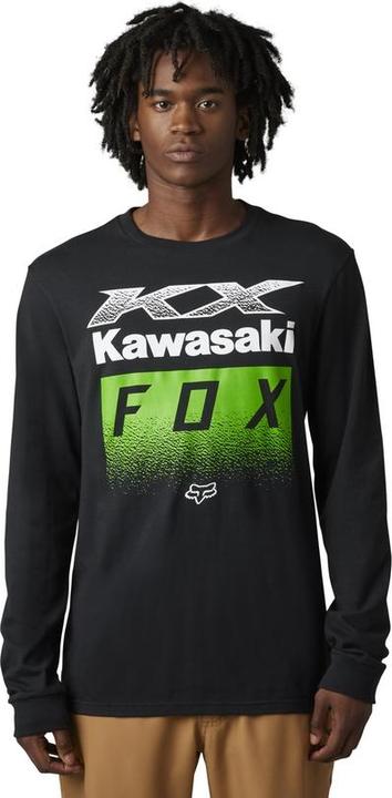 Fox Tee 23 X Kawi Ls Prem Blk XL (XL)