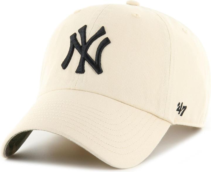 47 Brand Relaxed Cap CLEAN UP New York Yankees natural wood