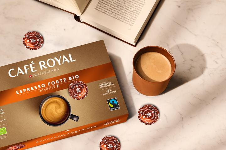 Image du produit Café Royal Espresso Forte Bio (50 x Port.)