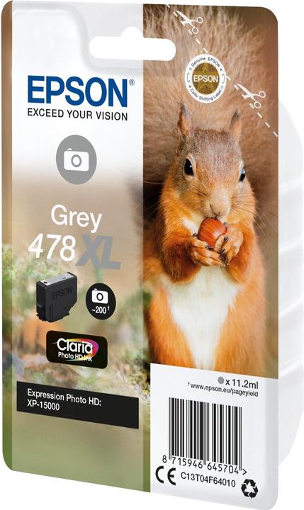 Actual product image Epson 478xl (GY)
